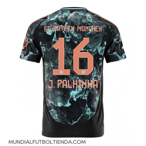 Camiseta Bayern Munich Joao Palhinha #16 Segunda Equipación Replica 2024-25 mangas cortas